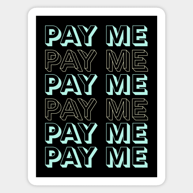 Pay me Sticker by payme